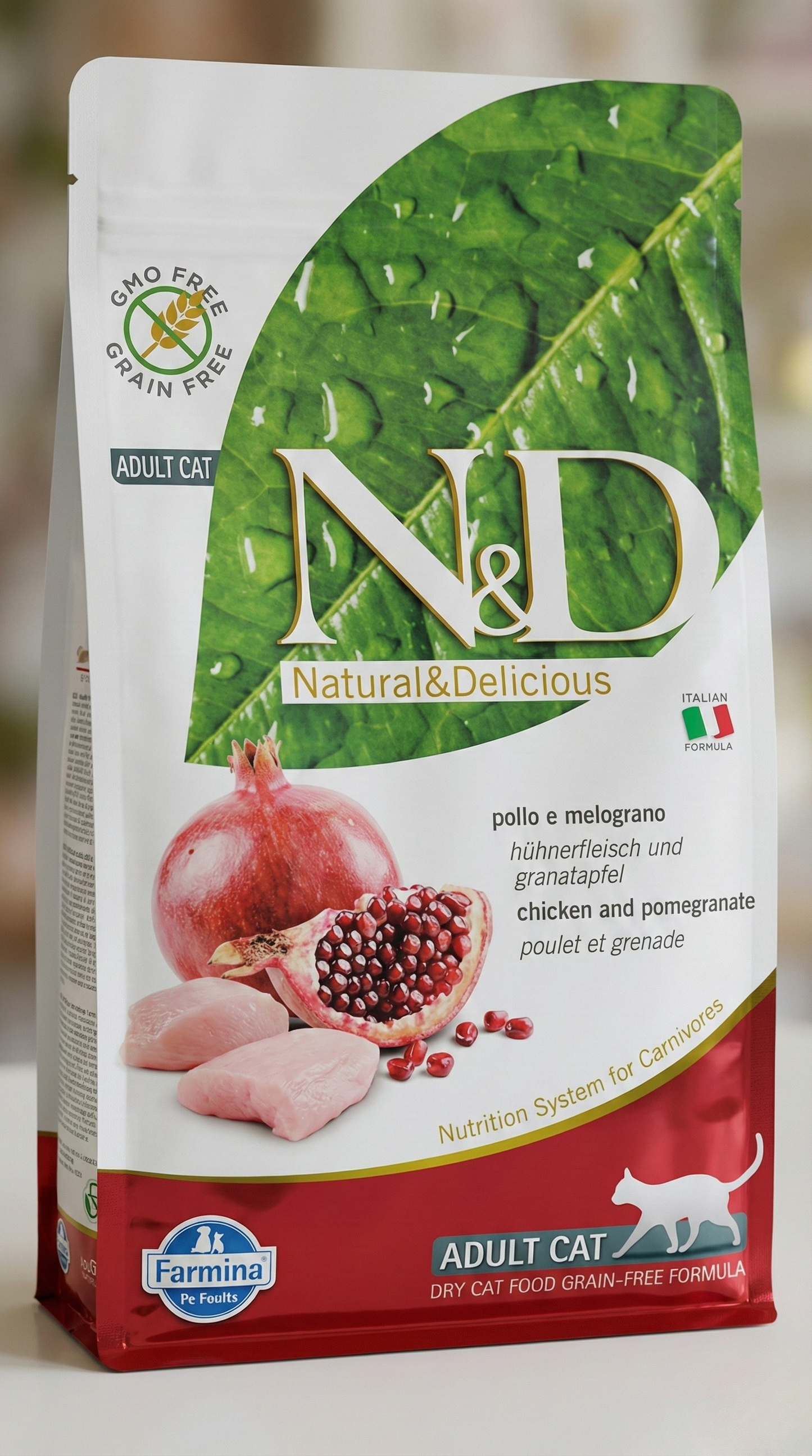 N&D Tavuklu Narlı Düşük Tahıllı Kuru Kedi Maması