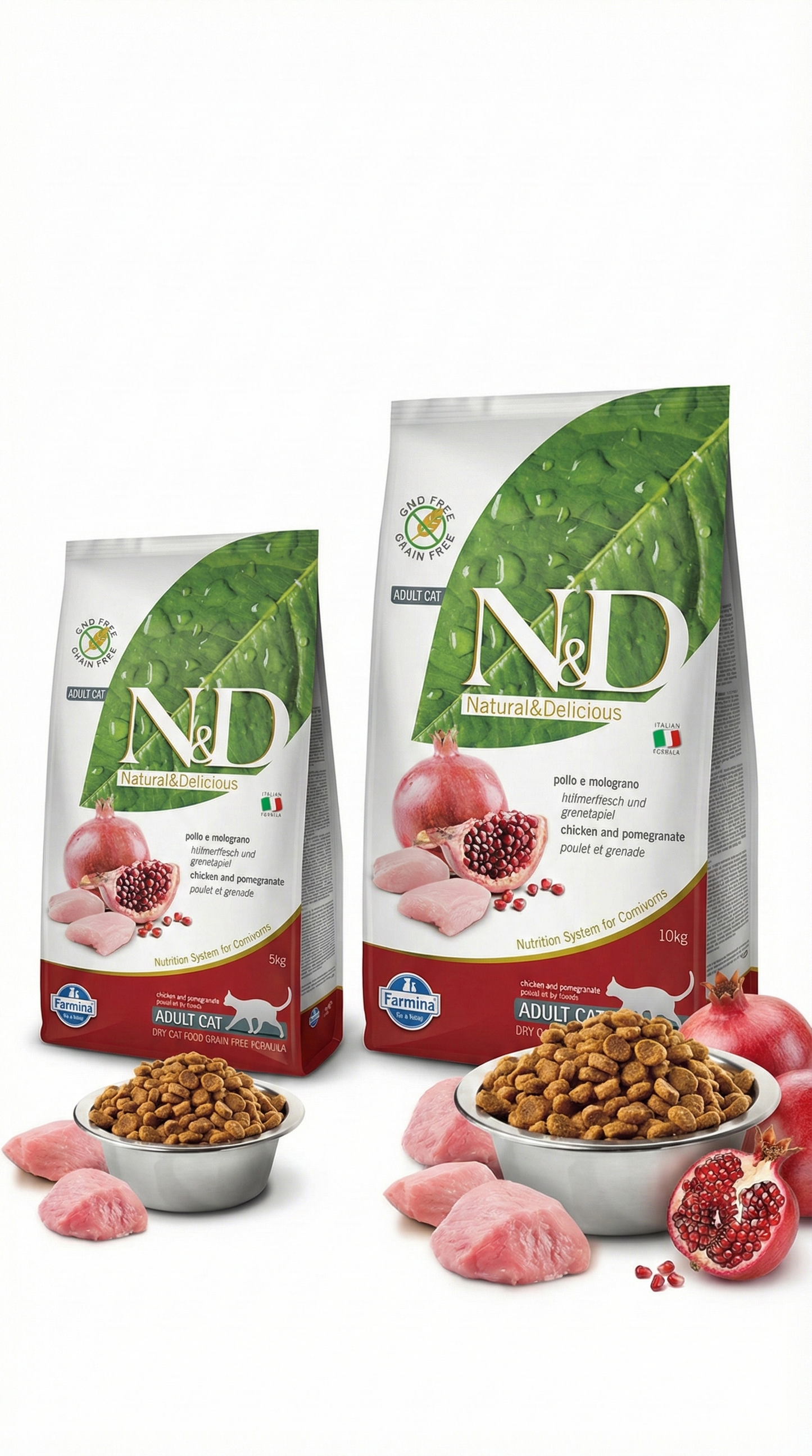 N&D Tavuklu Narlı Düşük Tahıllı Kuru Kedi Maması