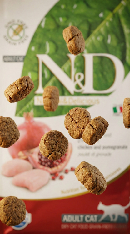 N&D Tavuklu Narlı Düşük Tahıllı Kuru Kedi Maması