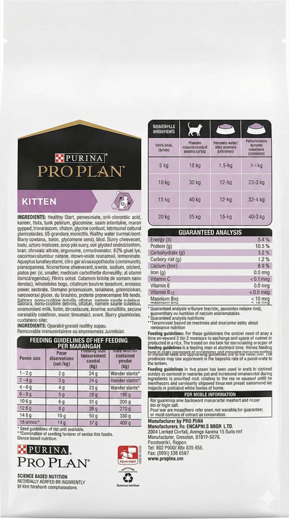 Pro Plan Kitten Yavru Kedi Maması